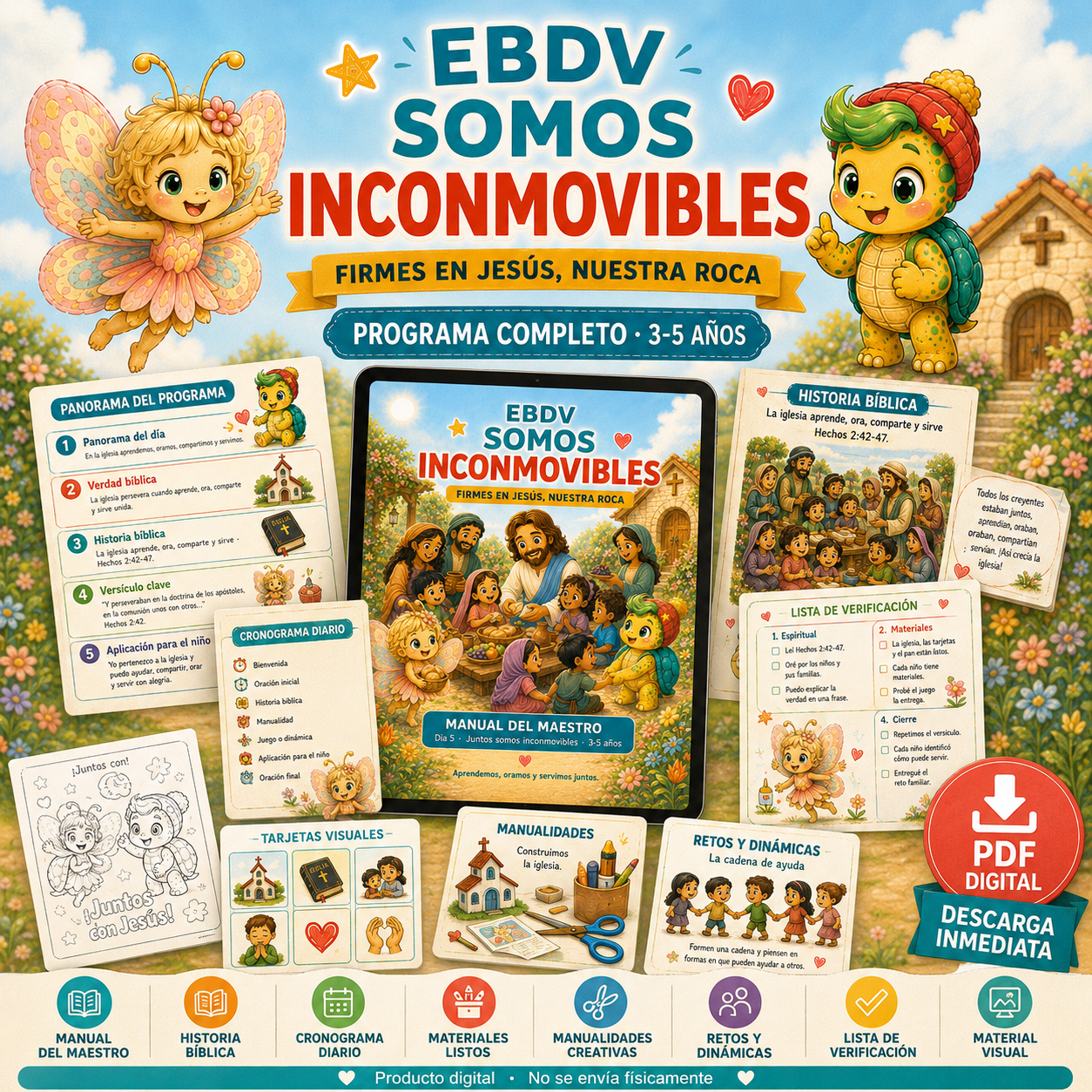EBDV Somos Inconmovibles 3-5 años